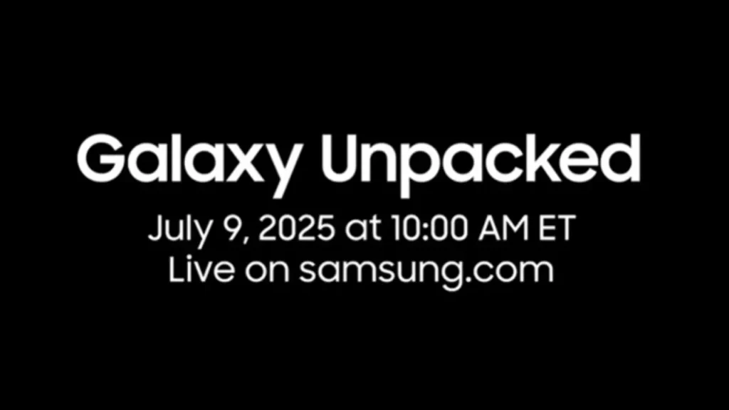 Samsung Galaxy Unpacked 2025