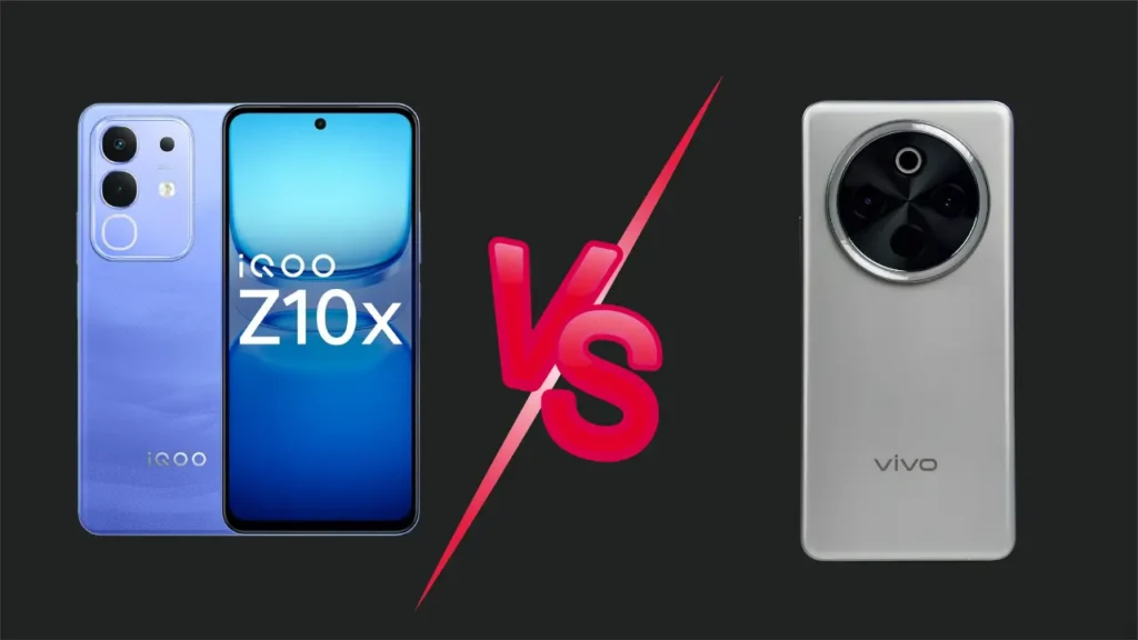 Vivo T4X vs iQOO Z10x