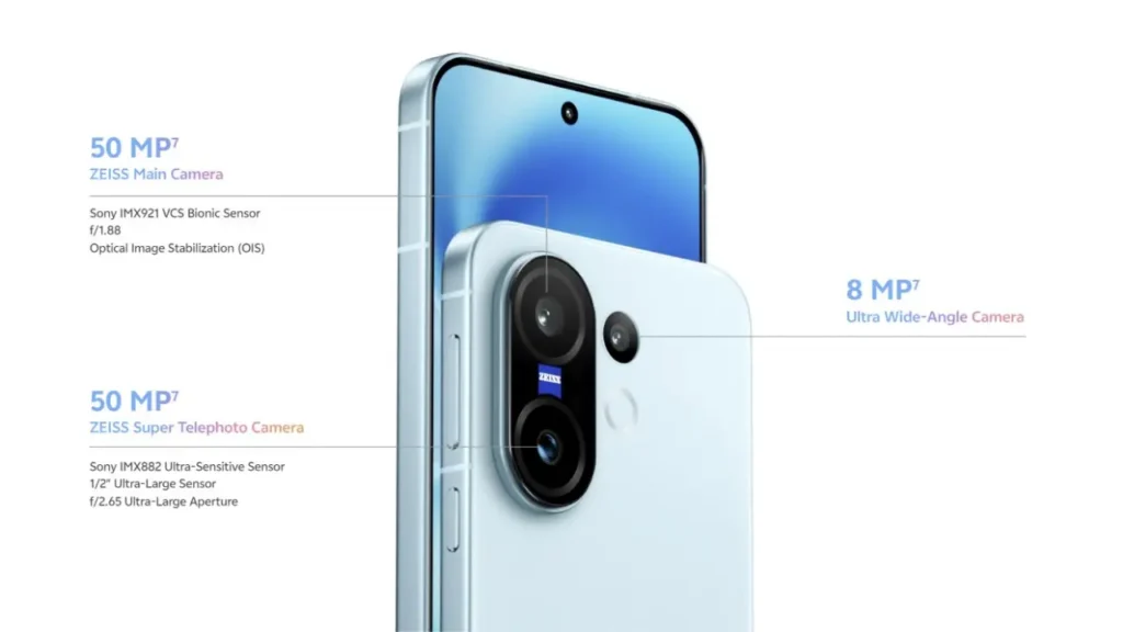 Vivo X200 FE Camera with Zeiss Technology