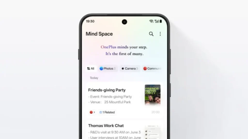OnePlus 13 Series Plus Mind AI Features