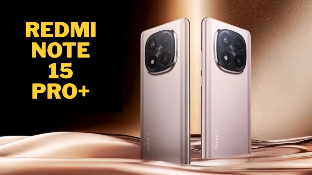 Redmi Note 15 Pro+ with satellite connectivity