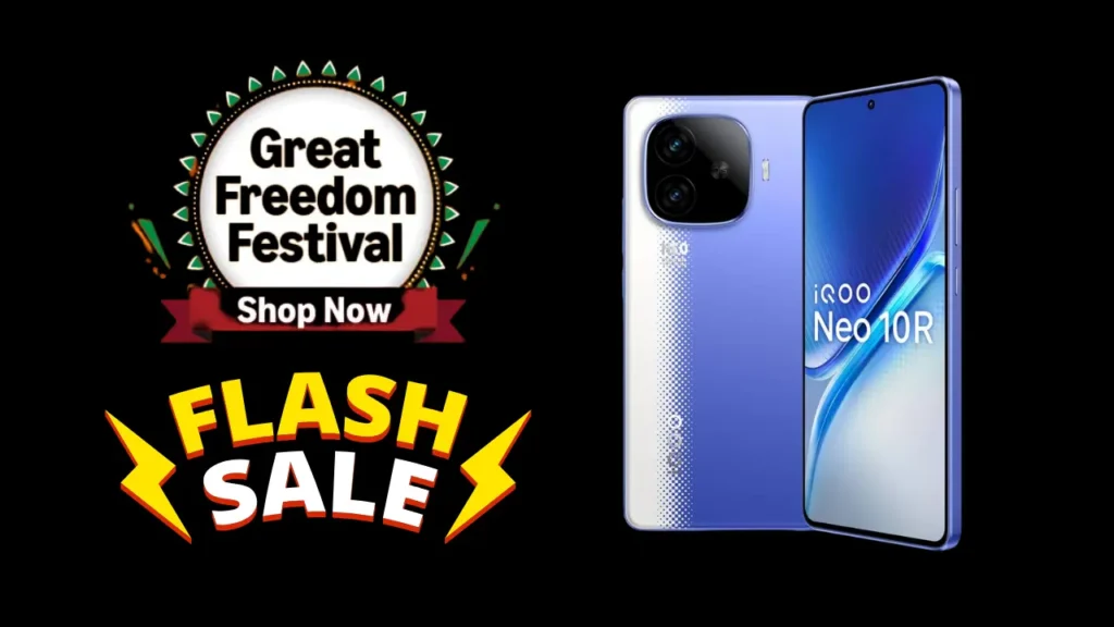 iQOO Neo 10R 5G on Amazon Freedom Sale 2025