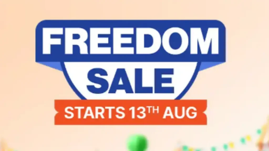 Flipkart Freedom Sale 2025 Start From 13th August 2025