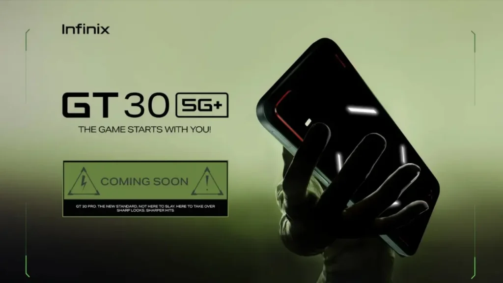 Infinix GT 30 Gaming Features