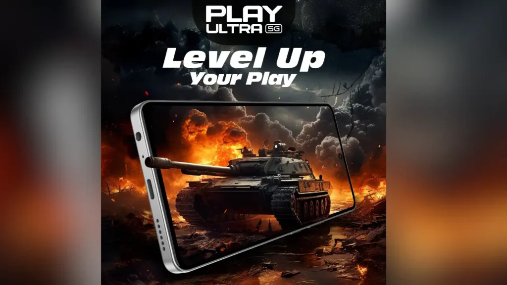 Lava Play Ultra 5G Display