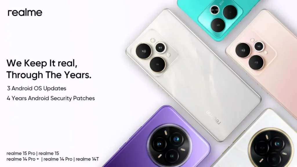Realme Phones Android OS Update