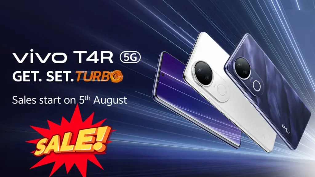 Vivo T4R 5G Sale start on 5th Aug 2025