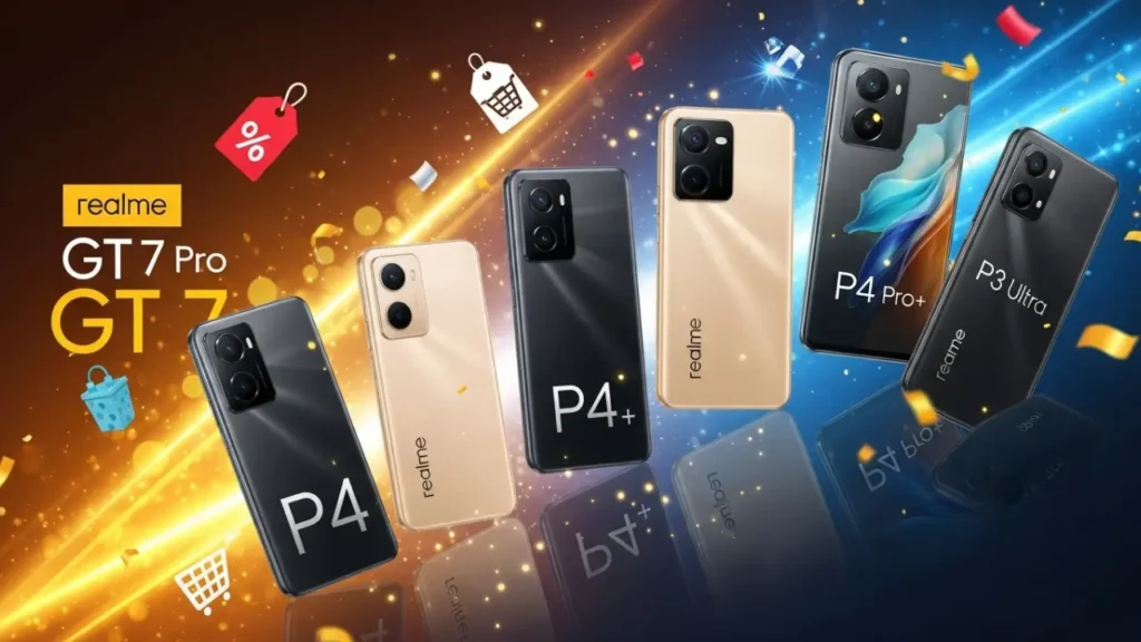 Flipkart bbd 2025 realme smartphone deals in india