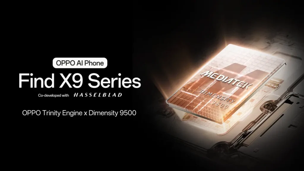 OPPO Find x9 series Launch Date