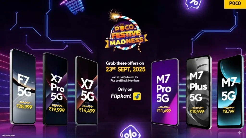 Poco Smartphone Flipkart BBD Sale 2025