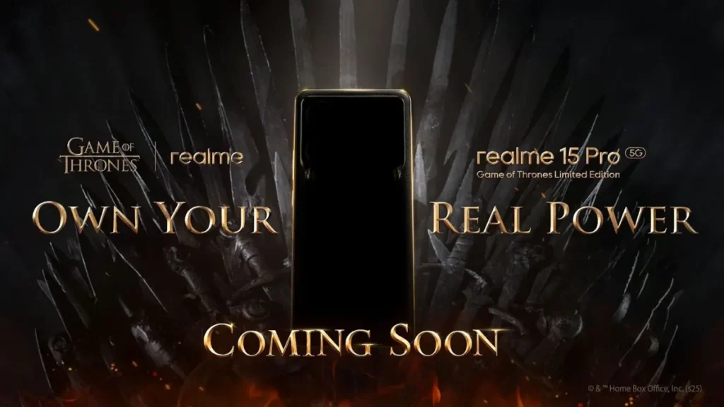 Realme 15 Pro Game of Thrones Edition