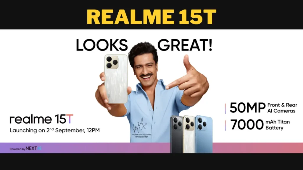 Realme 15T Camera