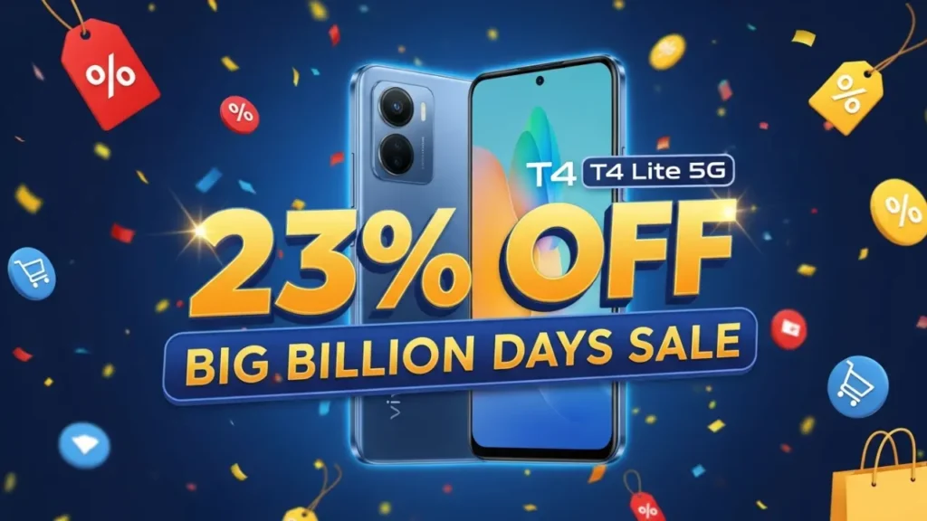 Vivo T4 Lite 5G Flipkart BBD Sale