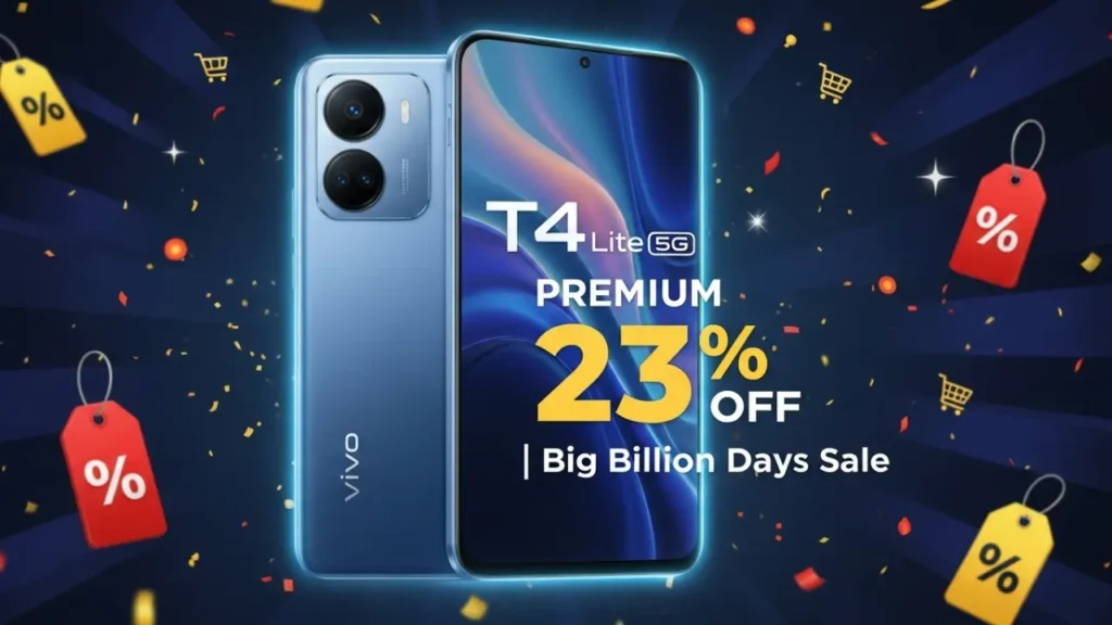 Vivo T4 Lite 5G Flipkart Discount