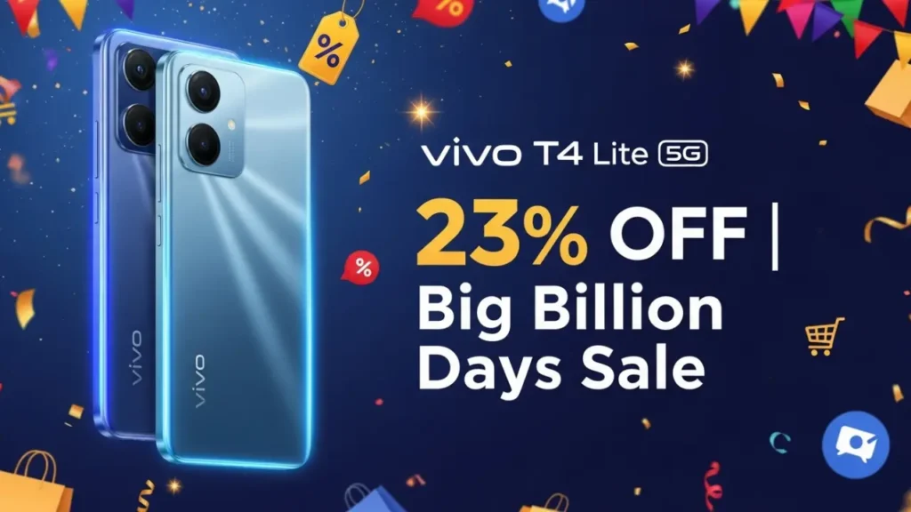 Vivo T4 Lite 5G Flipkart Sale