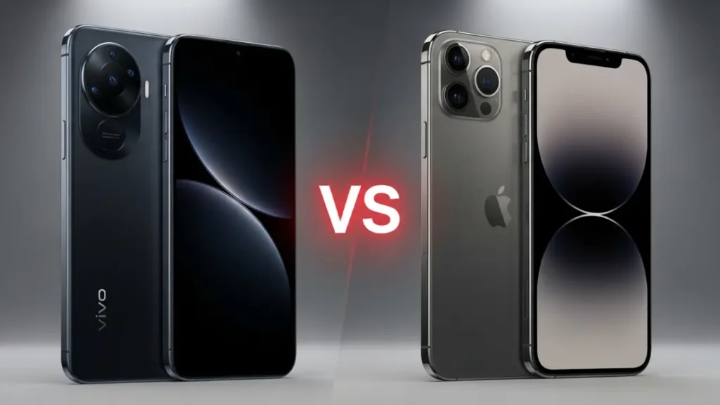 Vivo X300 vs iPhone 16 Pro Display