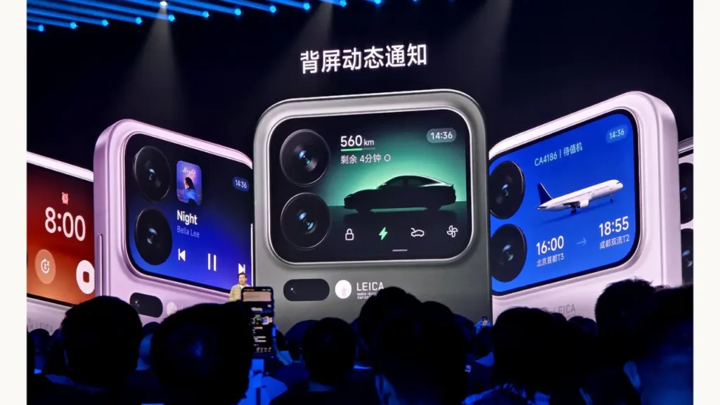 Xiaomi 17 Pro Back Display