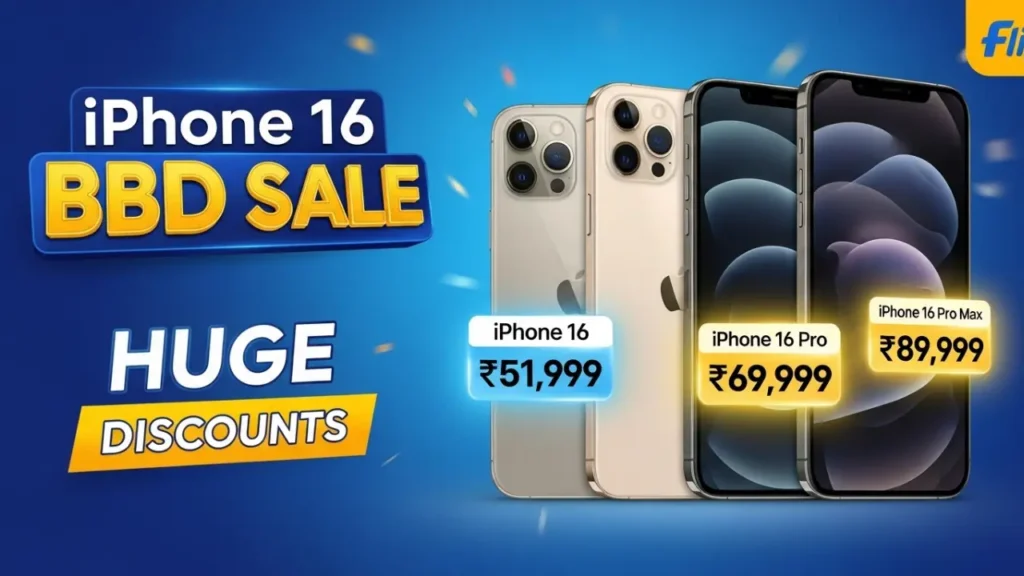 iPhone 16 Series की Flipkart BBD Sale Price हुई लीक, जानिए नई कीमतें! 