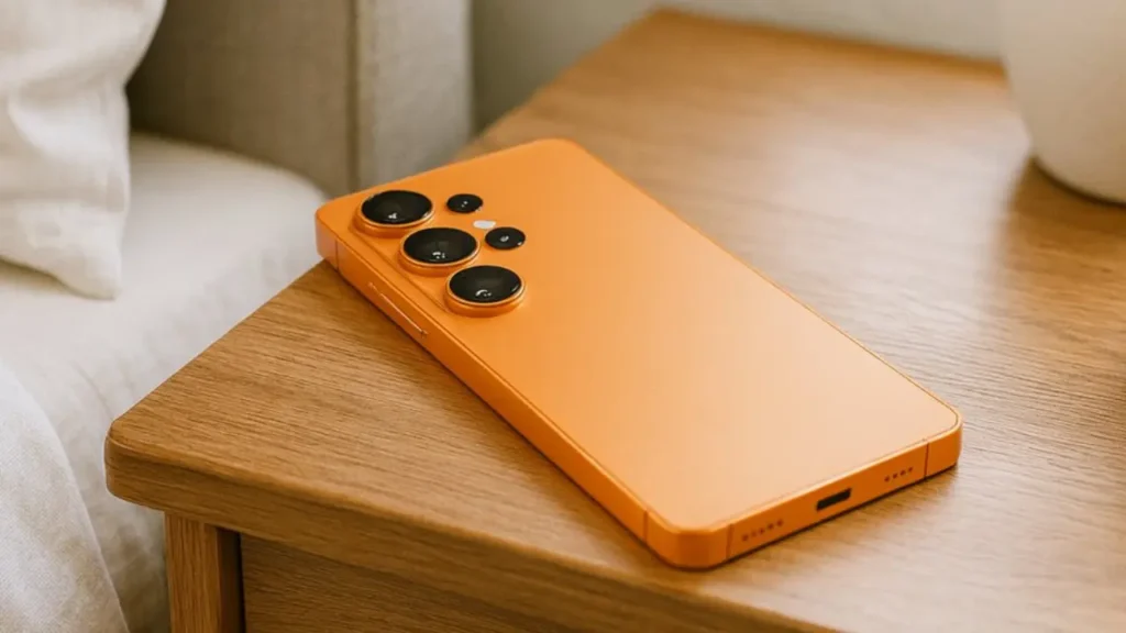 Galaxy S26 Ultra Orange Color