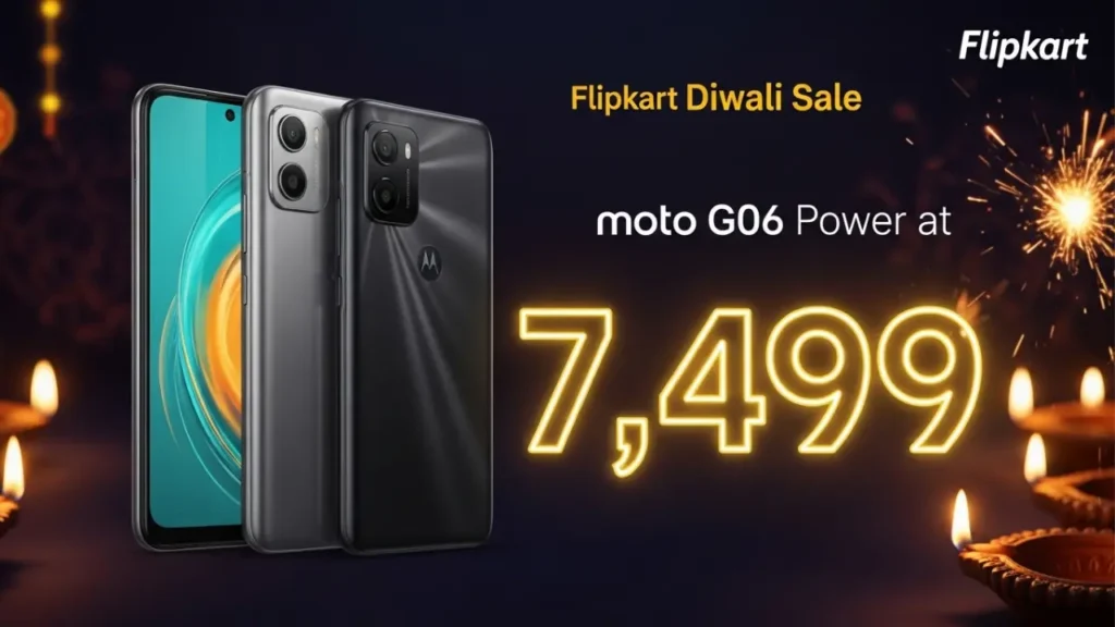 Moto G06 Power Flipkart Diwali Sale