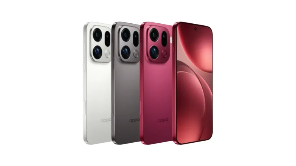 Oppo Find X9 Pro Storage and Colour