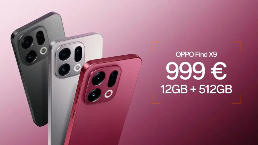 Oppo Find X9 Series Specifications