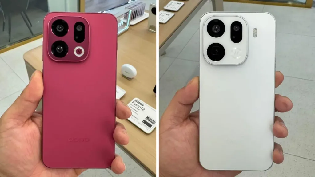 Oppo Find X9 and X9 Pro Hands-on Images Leaked