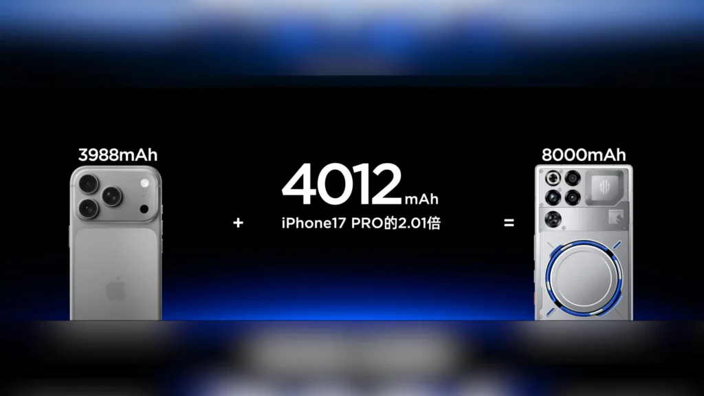 RedMagic 11 Pro Series Battery Detail