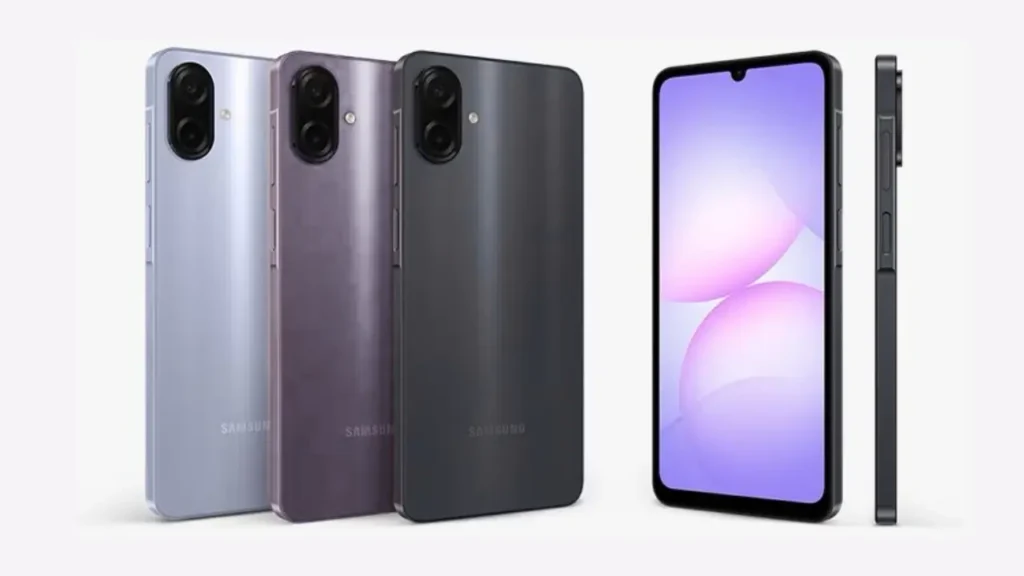 Samsung Galaxy F07 Design
