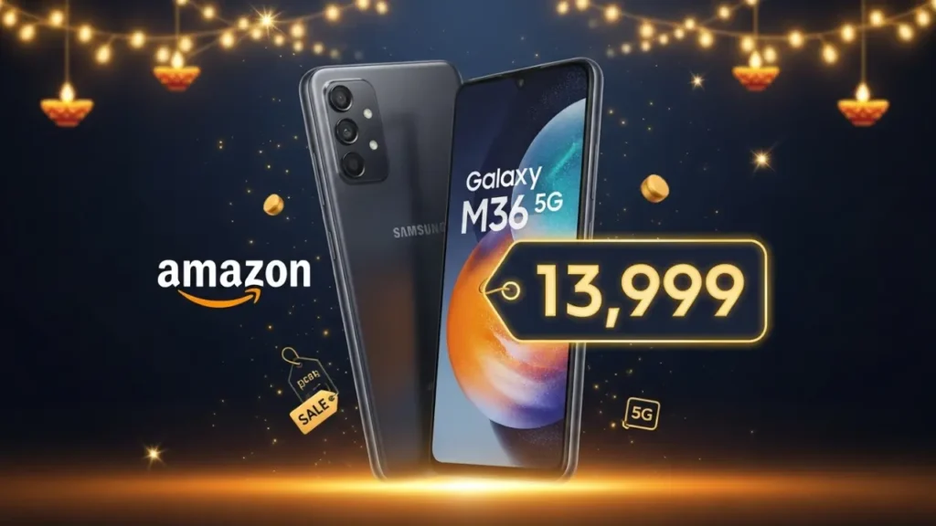 Samsung Galaxy M36 5G Amazon Diwali Sale