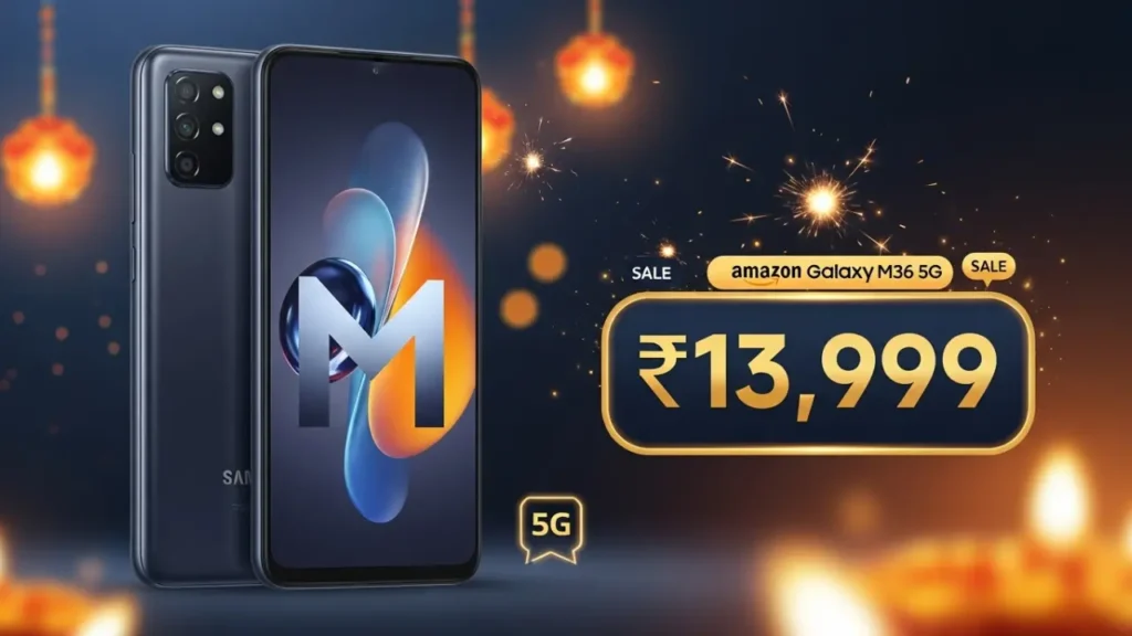 Samsung Galaxy M36 5G at Amazon Diwali Sale Discount