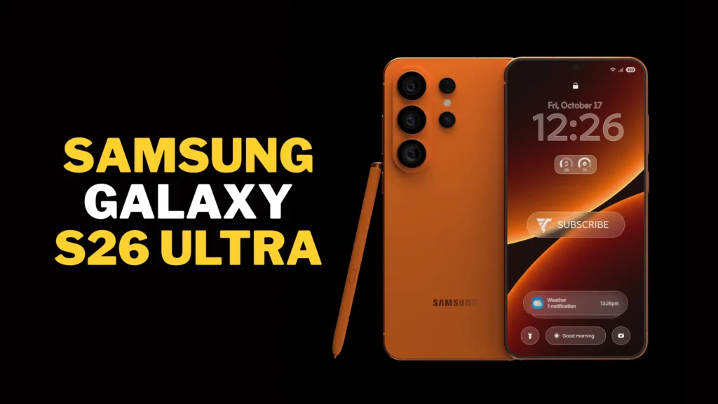 Galaxy S26 Ultra Camera Specification