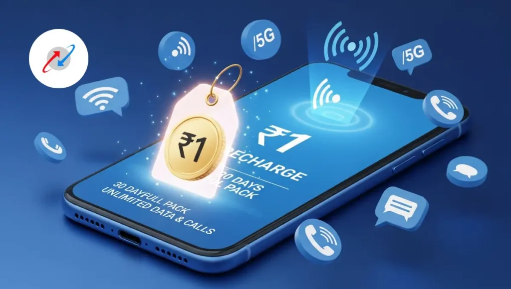 BSNL Rs 1 Recharge Plan