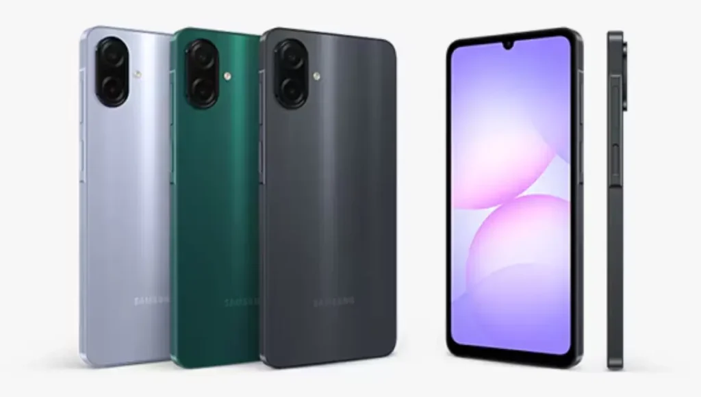 Samsung Galaxy A07 5G listed on Nemko